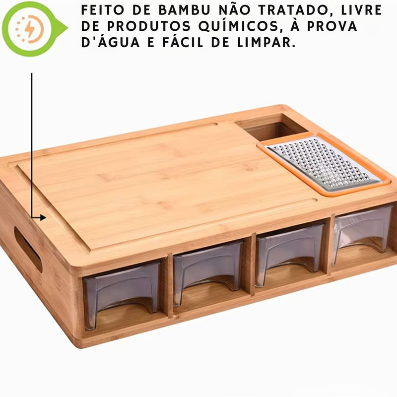 🔥 MULTIBOARD CHEF - A Tábua 5 em 1 que Revoluciona sua Cozinha e te Transforma no Chef! 👨‍🍳🔪✨