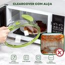 🌟 CLEARCOVER – A tampa que mantém suas refeições suculentas 🍲 e seu micro-ondas sempre limpo 🧼!