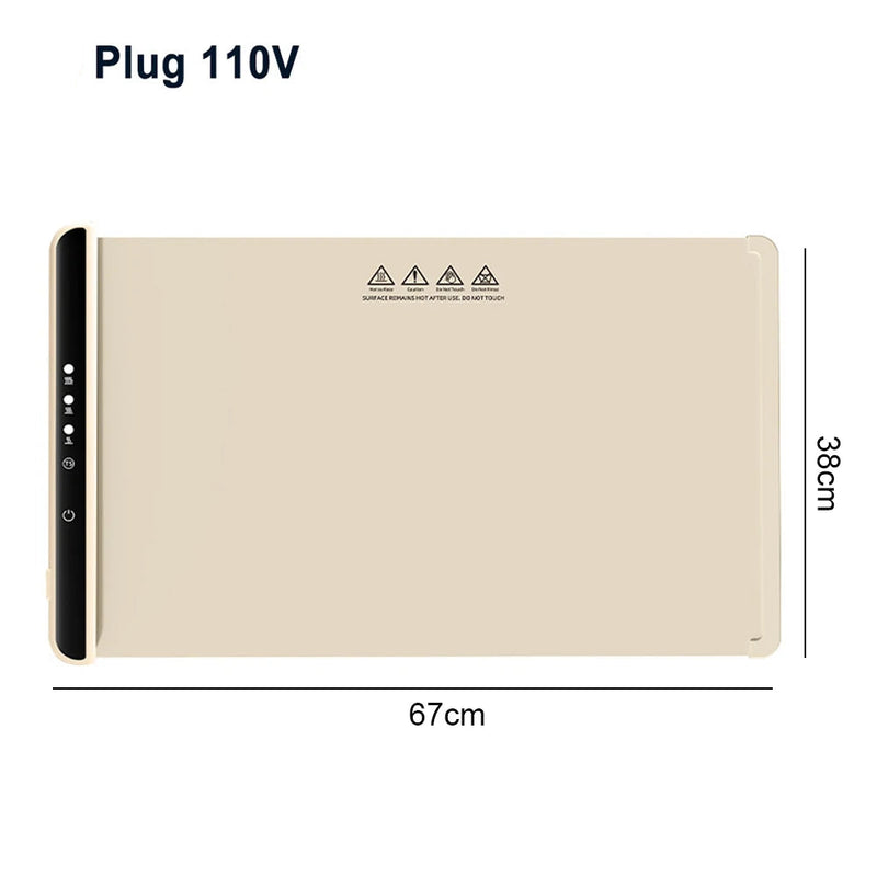 Flexible Heated Board – a bandeja que mantém suas refeições à mesa sempre quentinhas 🍲 nos momentos que aquecem o seu coração ❤️