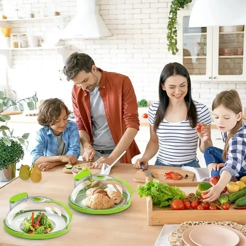 🌟 CLEARCOVER – A tampa que mantém suas refeições suculentas 🍲 e seu micro-ondas sempre limpo 🧼!