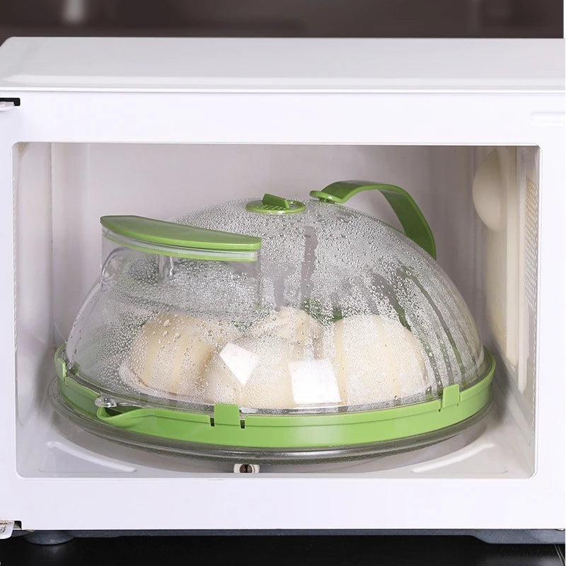🌟 CLEARCOVER – A tampa que mantém suas refeições suculentas 🍲 e seu micro-ondas sempre limpo 🧼!