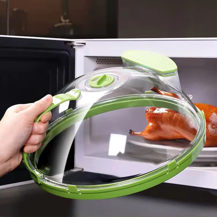 🌟 CLEARCOVER – A tampa que mantém suas refeições suculentas 🍲 e seu micro-ondas sempre limpo 🧼!