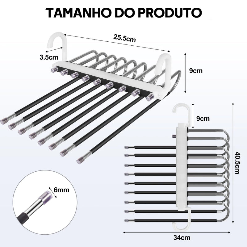 CLOSETFLEX - a flexibilidade de ter um closet organizado, com mais espaço e toda a praticidade que você merece✨👖