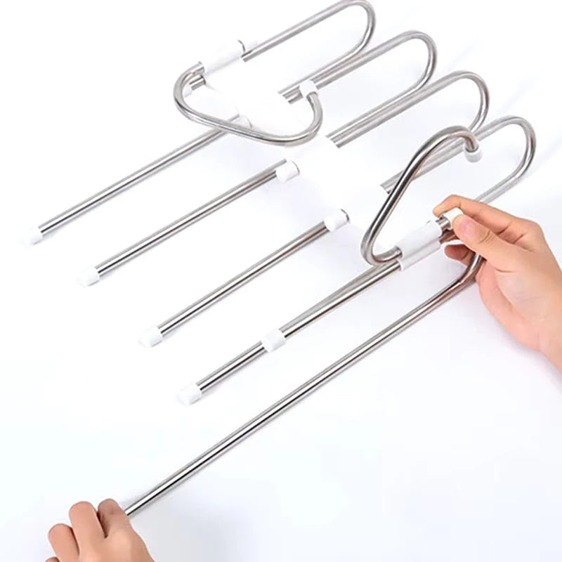 🔥PROMOÇÃO🔥 Leg Keeper - O cabide inteligente que deixa seu closet com 5x mais espaço! 🧺📏