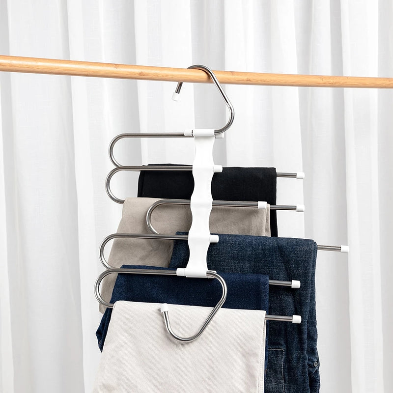 🔥PROMOÇÃO🔥 Leg Keeper - O cabide inteligente que deixa seu closet com 5x mais espaço! 🧺📏